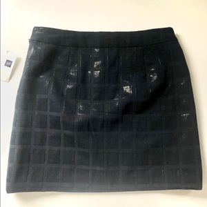 Gap navy blue A-line mini skirt — new with tags